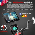 Harison Sharp Series HR-Recumbent Exercise Bike With Arm Exerciser