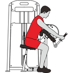 Harison HR-G10 Series Commercial HR-G1051 Seated Triceps Press