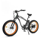 Ecotric UL Certified Hammer Electric Fat Tire Beach Snow Bike - Orange