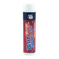 A cylindrical container of BaitFuel Bait Fuel Hardbait Stick fish attractant with a red and blue label and white cap, designed for enhancing fishing tackle performance.