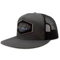 Salinity Flounder Gyotaku Patch Hat - Dogfish Tackle & Marine