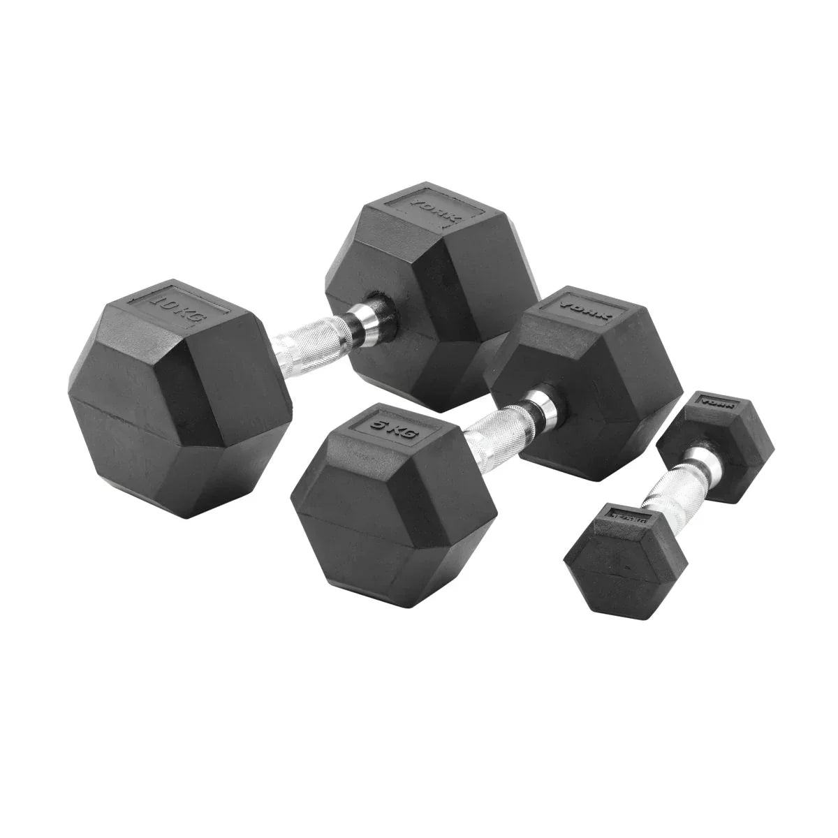 York PVC Hex Dumbbells