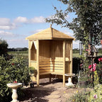 Honeysuckle Corner Arbour - 4ft x 4ft (Pressure Treated)