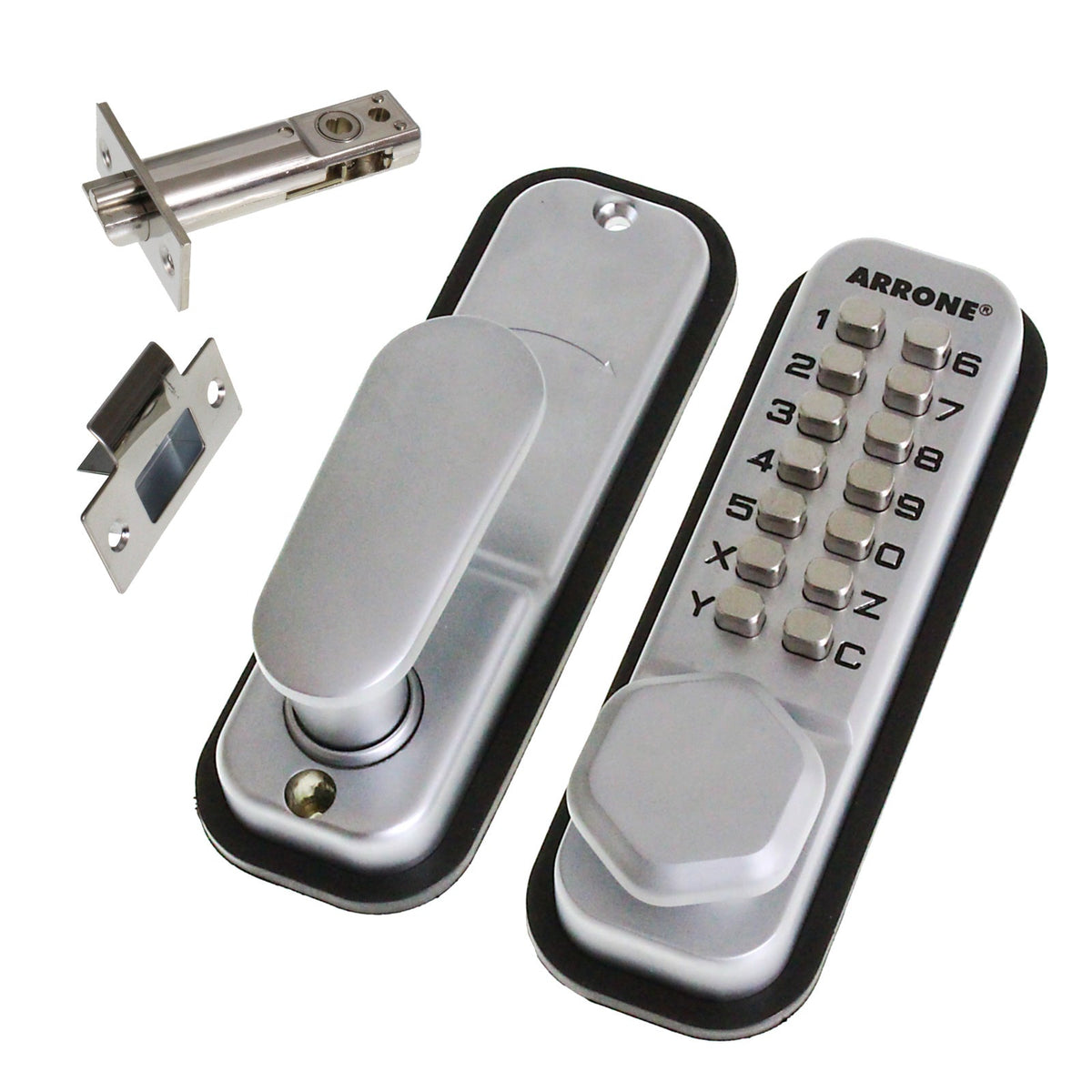 HOPPE Arrone AR295 Keypad Digital Lock (Hexagonal Turn Knob)