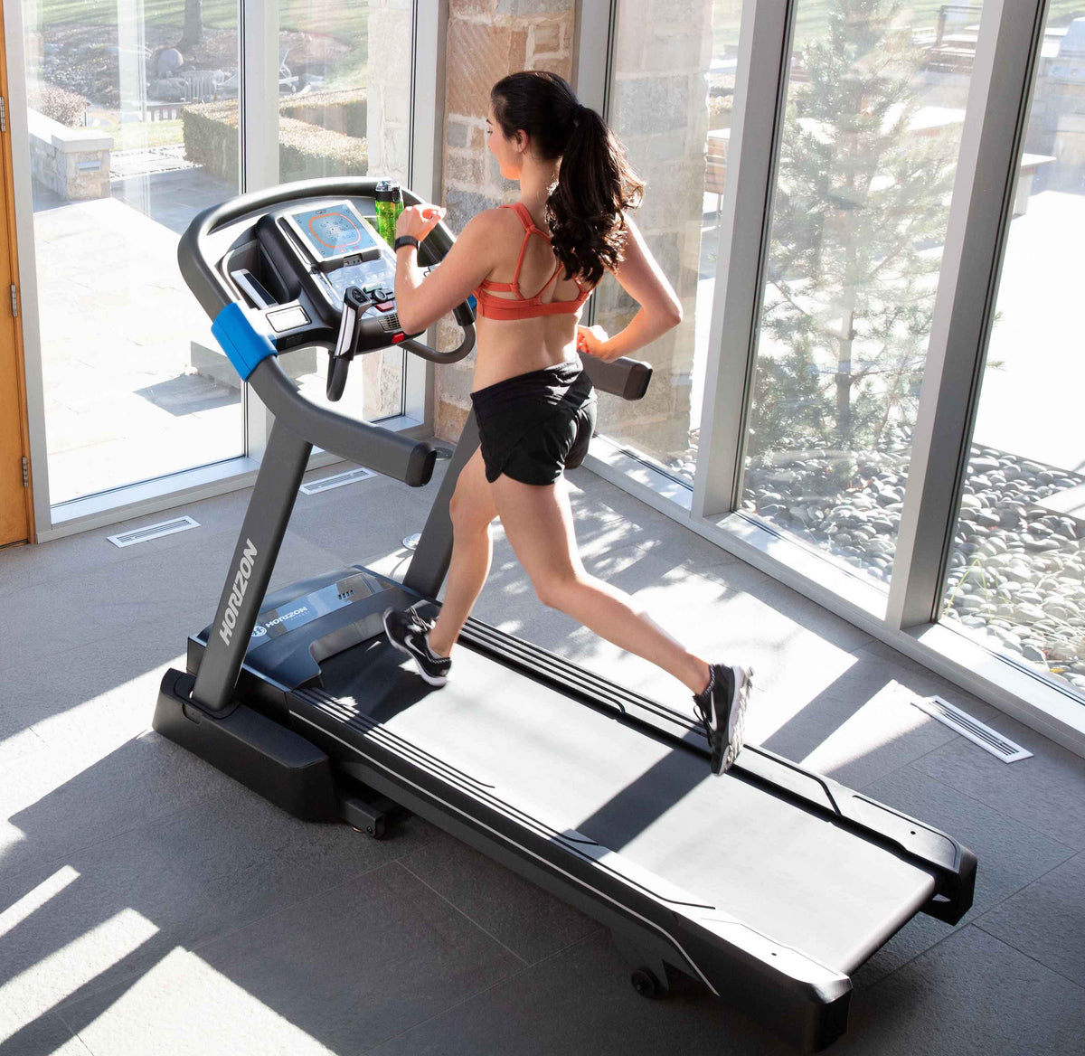 NEW Horizon T7.0AT @Zone Folding Treadmill
