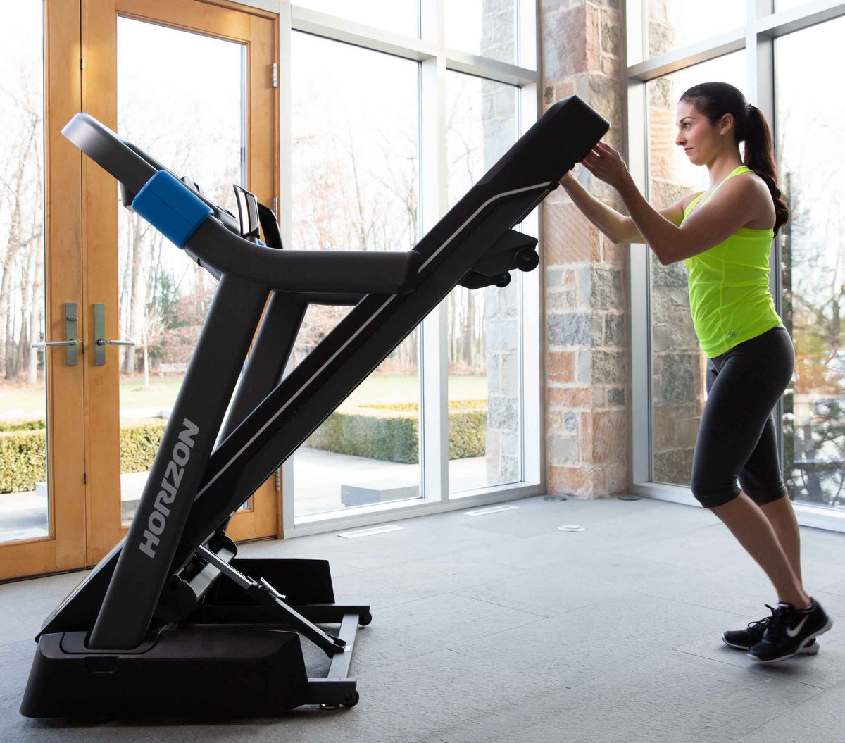 NEW Horizon T7.0AT @Zone Folding Treadmill
