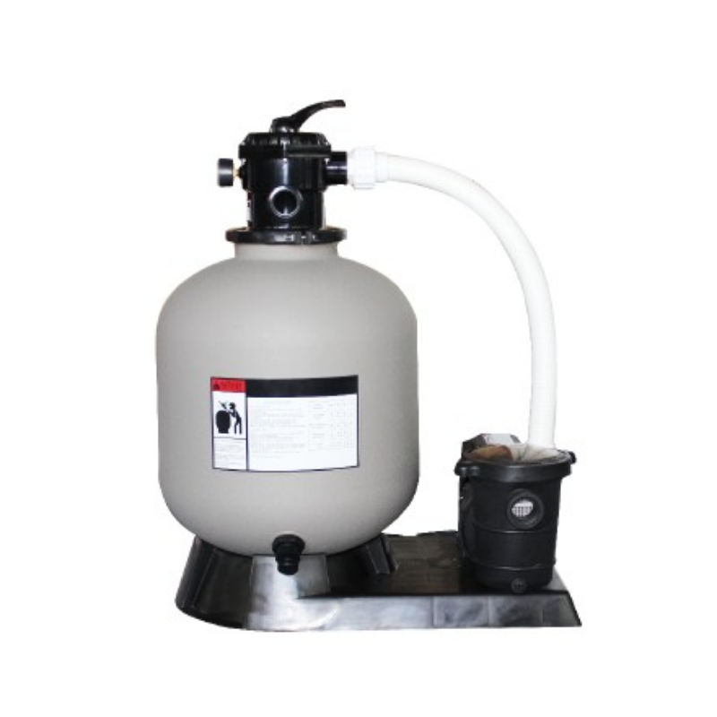 19 in. Blue Torrent Sand Filter  System with 1.0 HP Pump