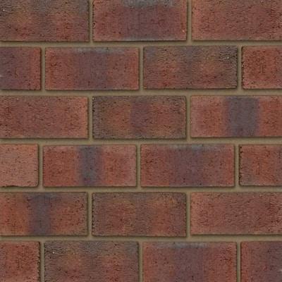 Burntwood Red Rustic Brick 65mm x 215mm x 102.5mm - Sample