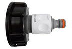 IBC 2” S60X6 Cap with ¾” BSP Threaded Hose Connector and Double Male WL