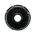 IBC 2” S60X6 Cap with 13mm Brass Barb