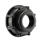 IBC 2” S60X6 Cap with Large Plastic Valve and MDPE Elbow 32mm