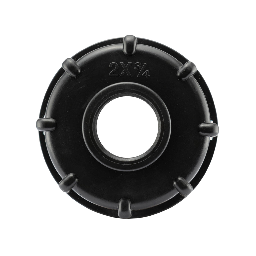 End Cap for IBC Tank with Built-in 3/4" BSPF Thread