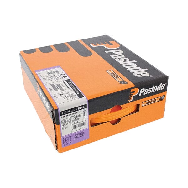 IM630CI Galvanised Plus Nail Fuel Pack (Pack of 2500 + 2 Fuel Cells) -  3.1mm x 90mm