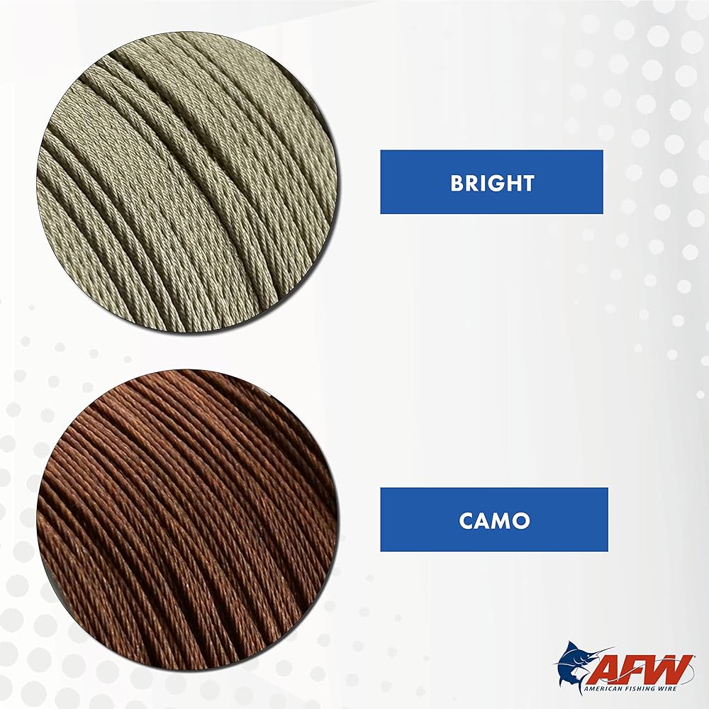 AFW Surfstrand 1x7 Stainless Steel Leader 300ft Cable