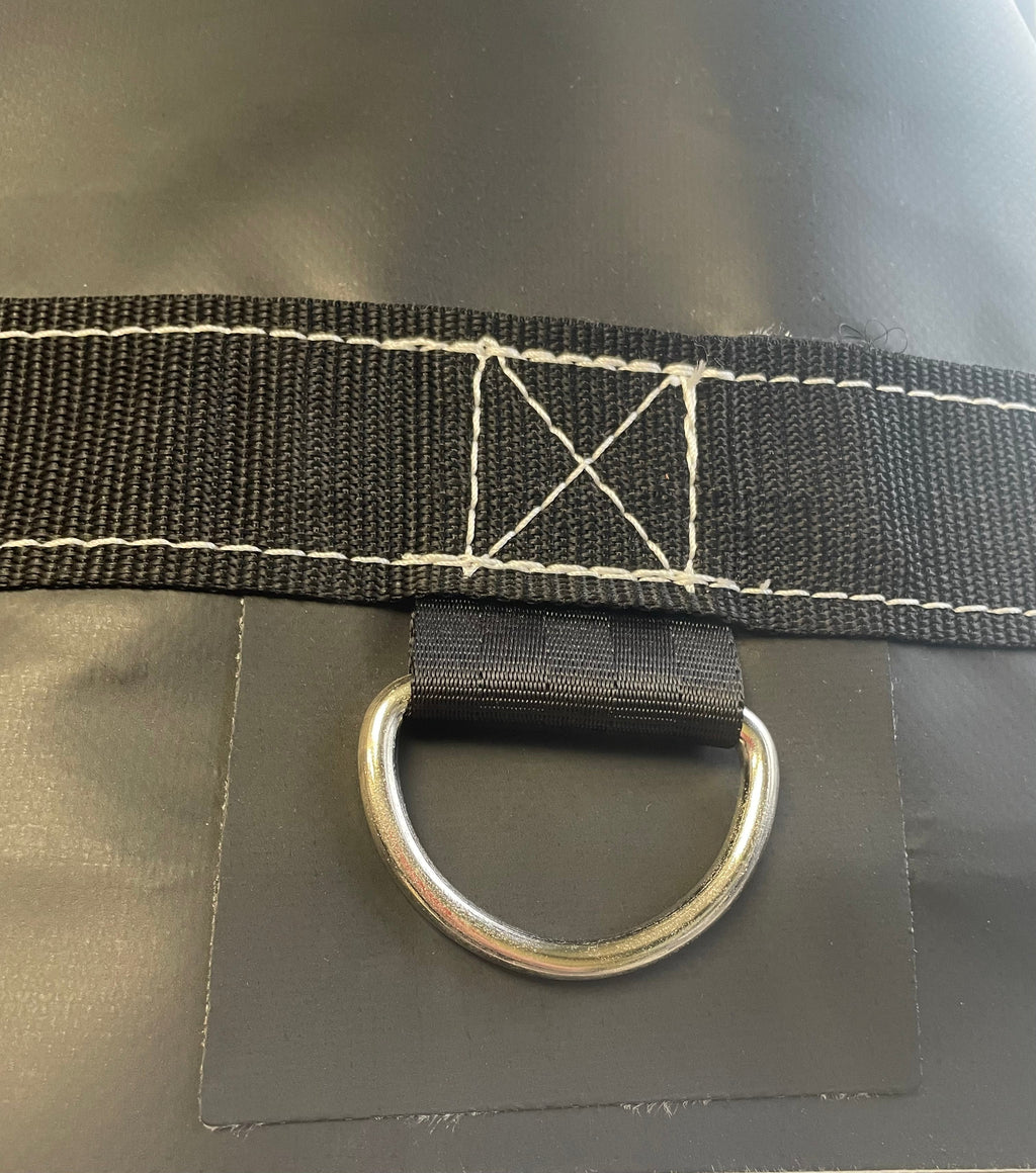 8' DROP X 20' LONG WITH FLAP 14-OZ BLACK