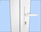 Double Exterior Glass Door 60"x 80"