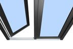 Double Exterior Glass Door 60"x 80"