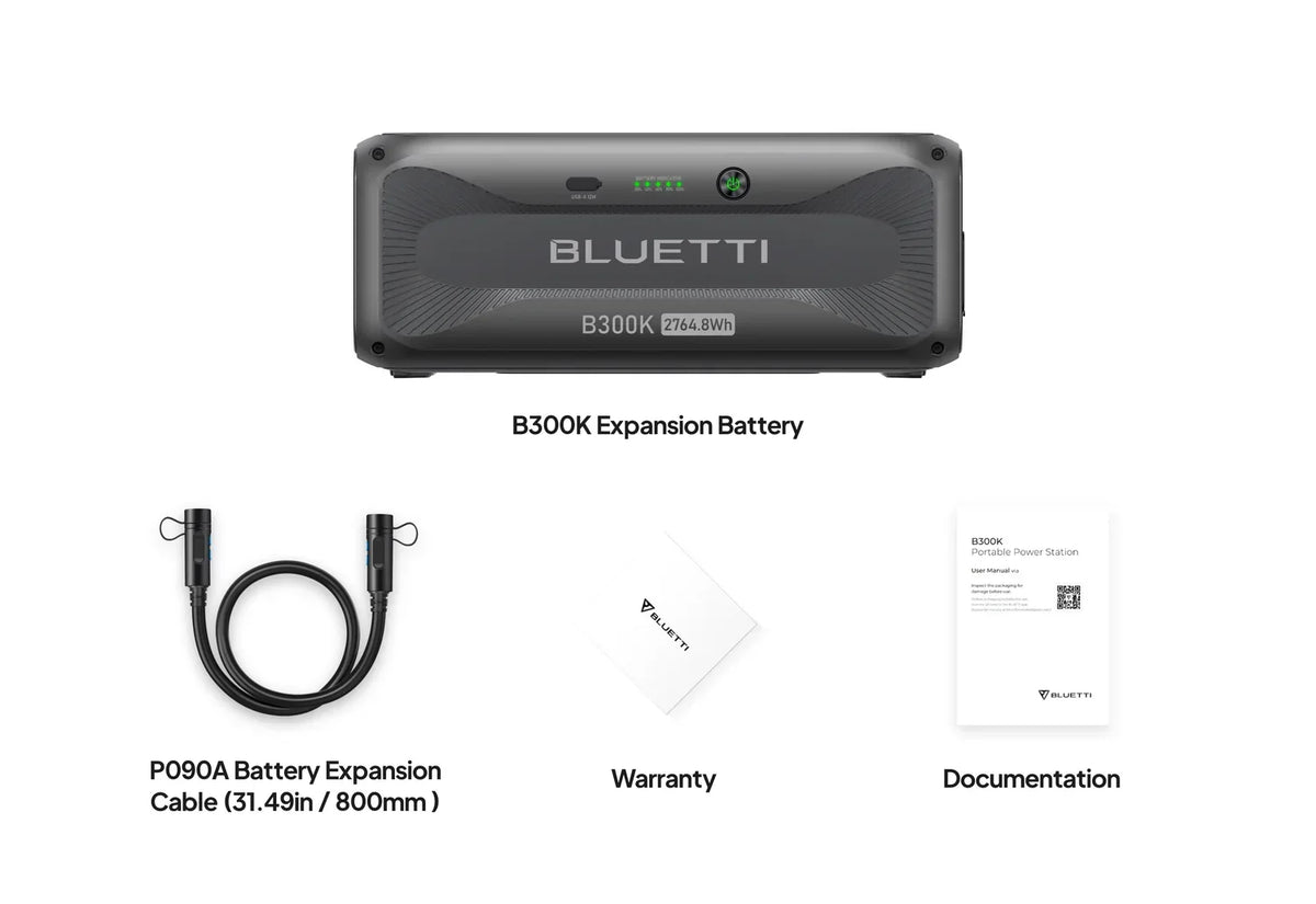 Bluetti B300K 2764.8Wh Expansion Battery