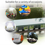 9 x 3 m Patio Gazebo Canopy Tent with Removable Walls, for Outdoor Party Wedding, Green