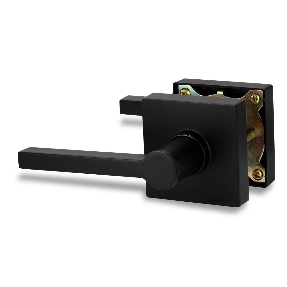 Passage Door Handle in Matte Black