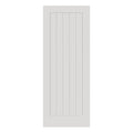 JB Kind Thames White Primed 5 Panel Internal Fire Door FD30 - All Sizes