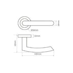 Raven Polished Steel Latch Pack
