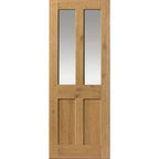 Rustic Oak 1930's Shaker 4 Panel Pre Finished Internal Door - 1981mm x 762mm