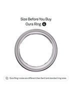 Oura Ring 4 Health & Fitness Tracker Android and IOS Smart Ring - Silver - 6