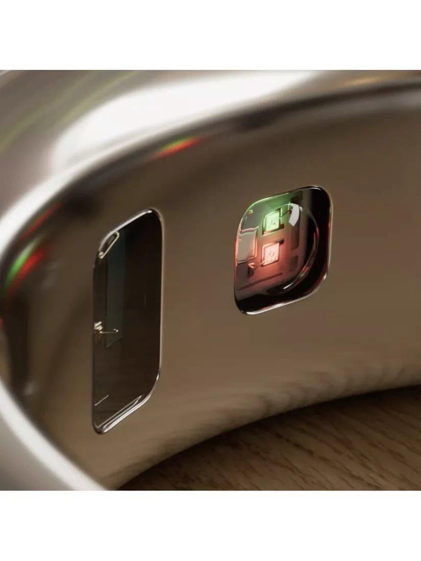 Oura Ring 4 Health & Fitness Tracker Android and IOS Smart Ring - Silver - 6