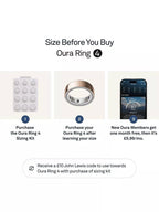 Oura Ring 4 Health & Fitness Tracker Android IOS Smart Ring - Rose Gold - 6