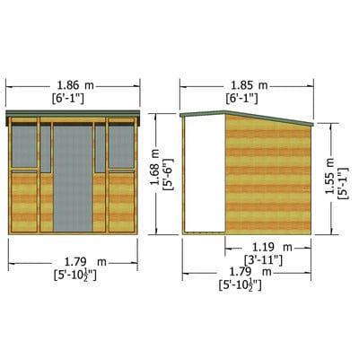 Jailhouse Playhouse - 6ft x 4ft
