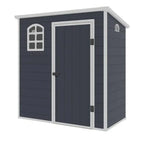 Jasmine 6ft x 3ft Plastic Pent Shed with Foundation Kit