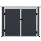 Jasmine 6x3ft Plastic Storage Unit with Foundation Kit
