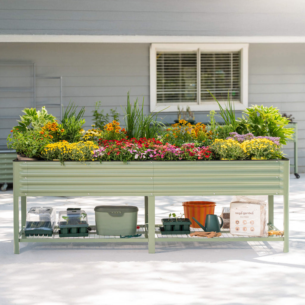 Elevated Garden Bed - Jumbo Series 2.5' x 10'