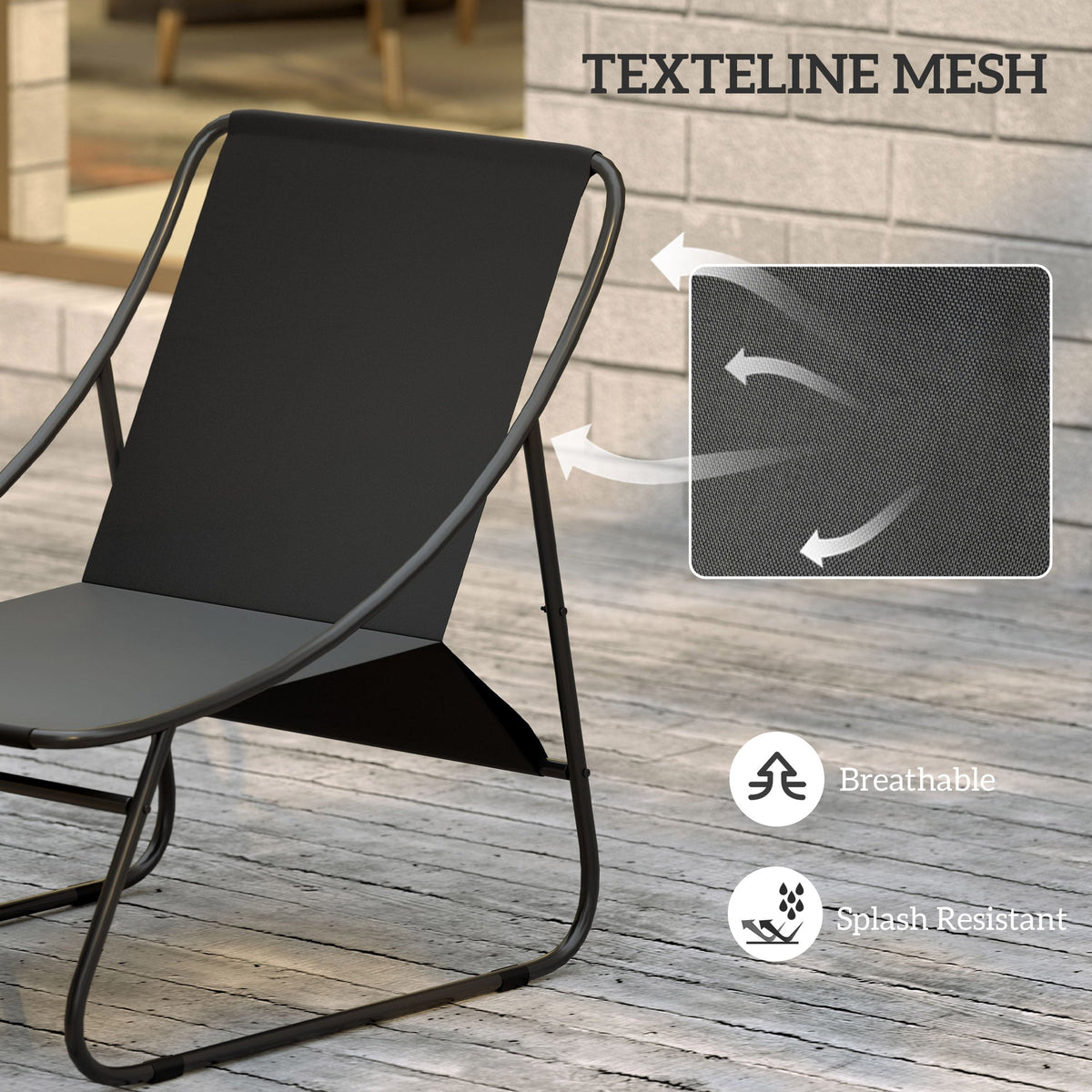 4 Seater Steel Outdoor Sofa Set with Chairs, Glass Coffee Table & Thick Cushions, Light Grey