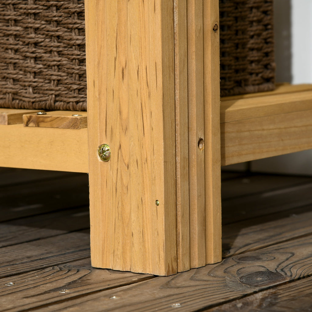 Potting Bench with Removable Sink & Faucet, Storage Shelves