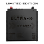 KickAss Ultra-X 230Ah 12V Deep Cycle Lithium Battery - Slimline BLACK EDITION
