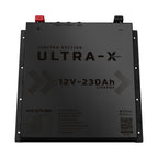 KickAss Ultra-X 230Ah 12V Deep Cycle Lithium Battery - Slimline BLACK EDITION