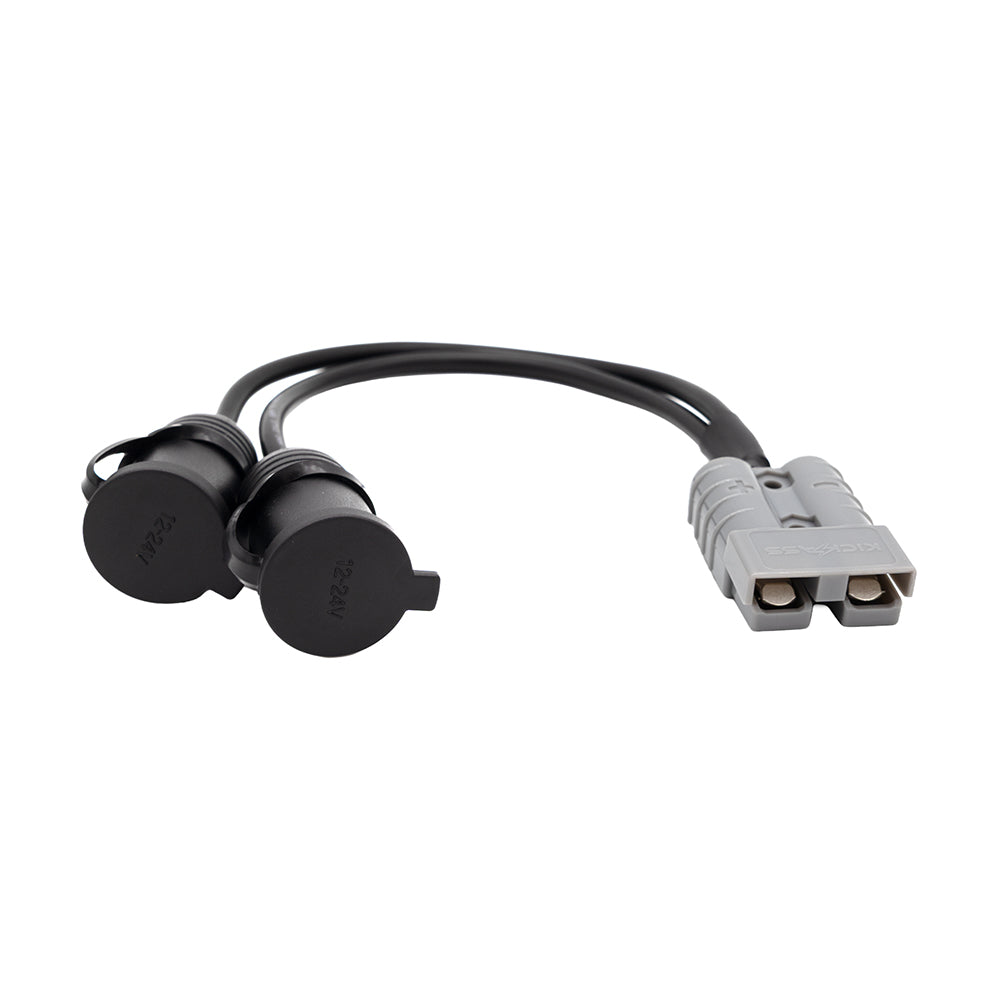Anderson Connector to Double Cigarette Sockets