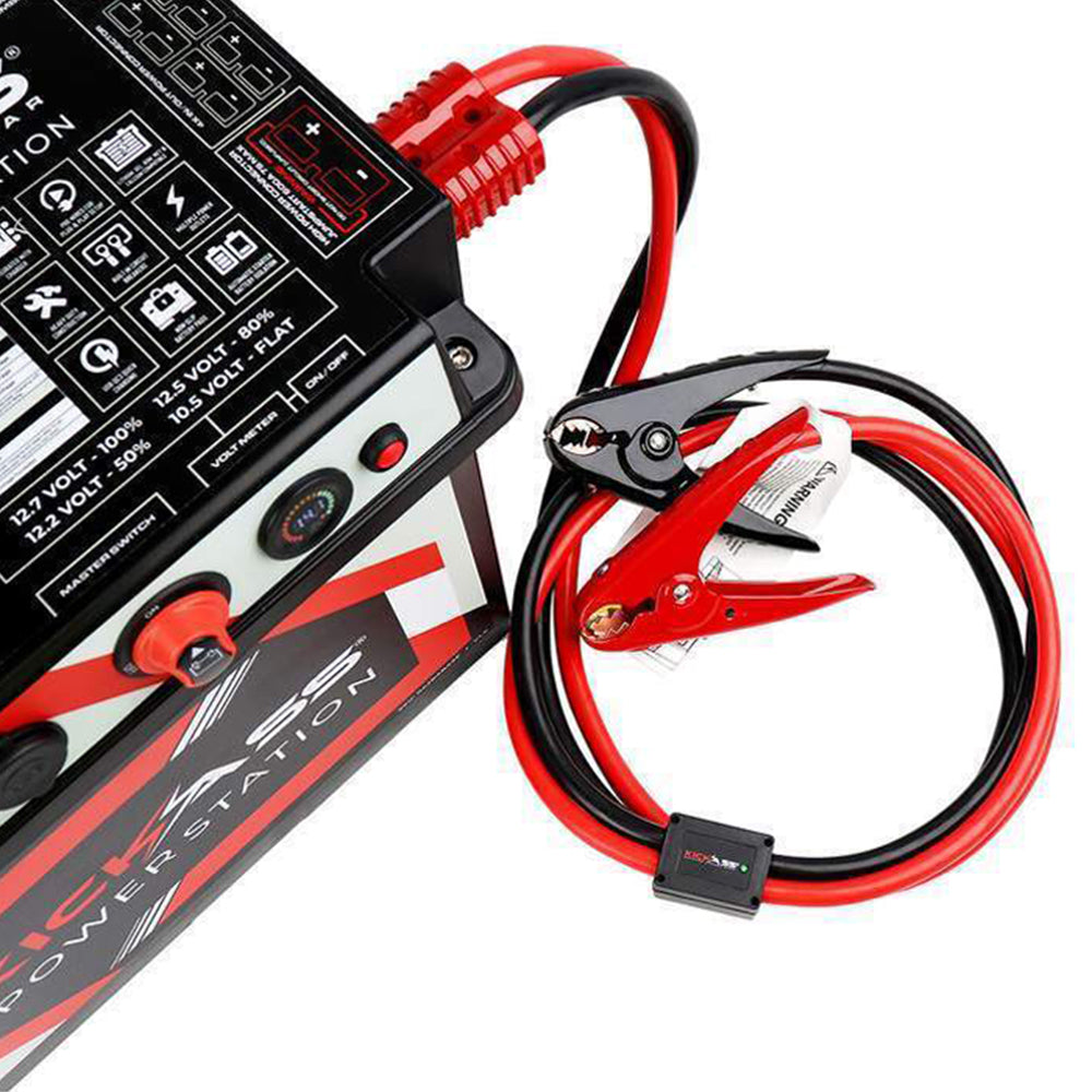 KickAss Battery Box Jumper Cables - 2m