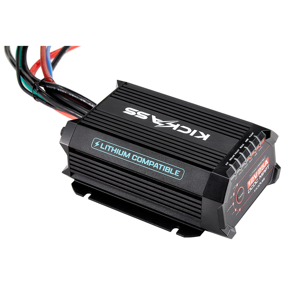 KickAss Smart 12V/24V 25A DCDC Charger With Solar MPPT + Integrated Bluetooth + Pre-Wired Anderson