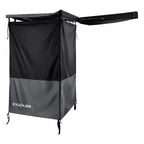 KickAss Premium LEFT Fold-Out Shower Tent Awning and Camping Change Room with LED lighting