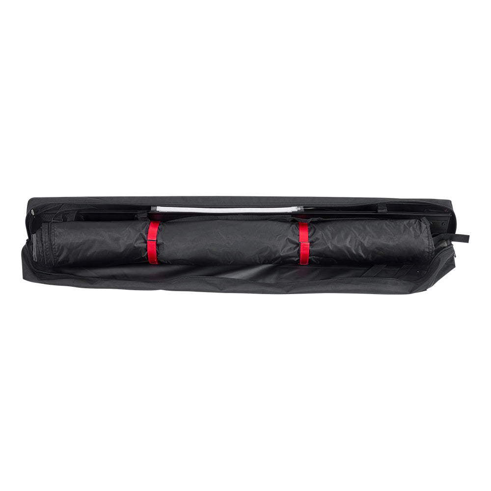 KickAss Premium LEFT Fold-Out Shower Tent Awning and Camping Change Room with LED lighting