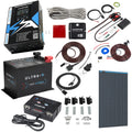 KickAss PowerBoss 2000W System with 230Ah Lithium Battery, Bluetooth, Alternator & DCDC Wiring Kit + Power Accessories