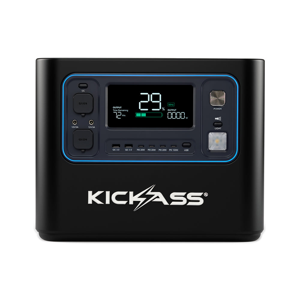 KickAss KickCharge 2400 Lithium Power Station - 2400W, 160Ah @ 12.8V