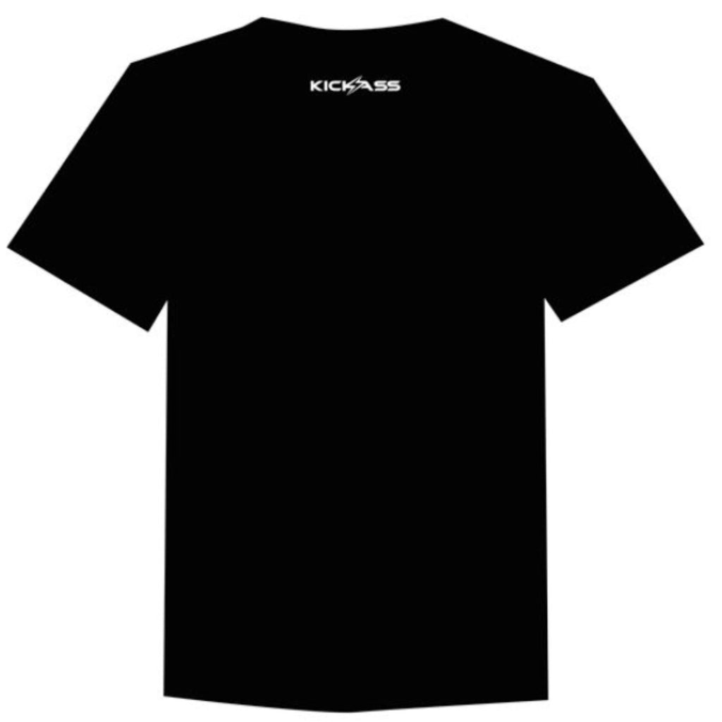 KickAss TShirt XLarge Black on Black