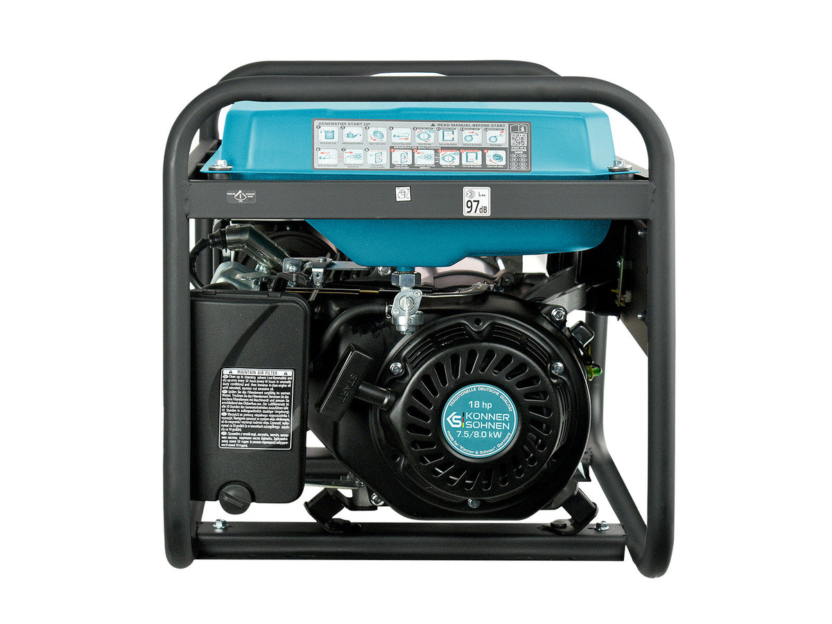 Könner & Söhnen KS 10000E Single/Three-Phase Petrol Generator