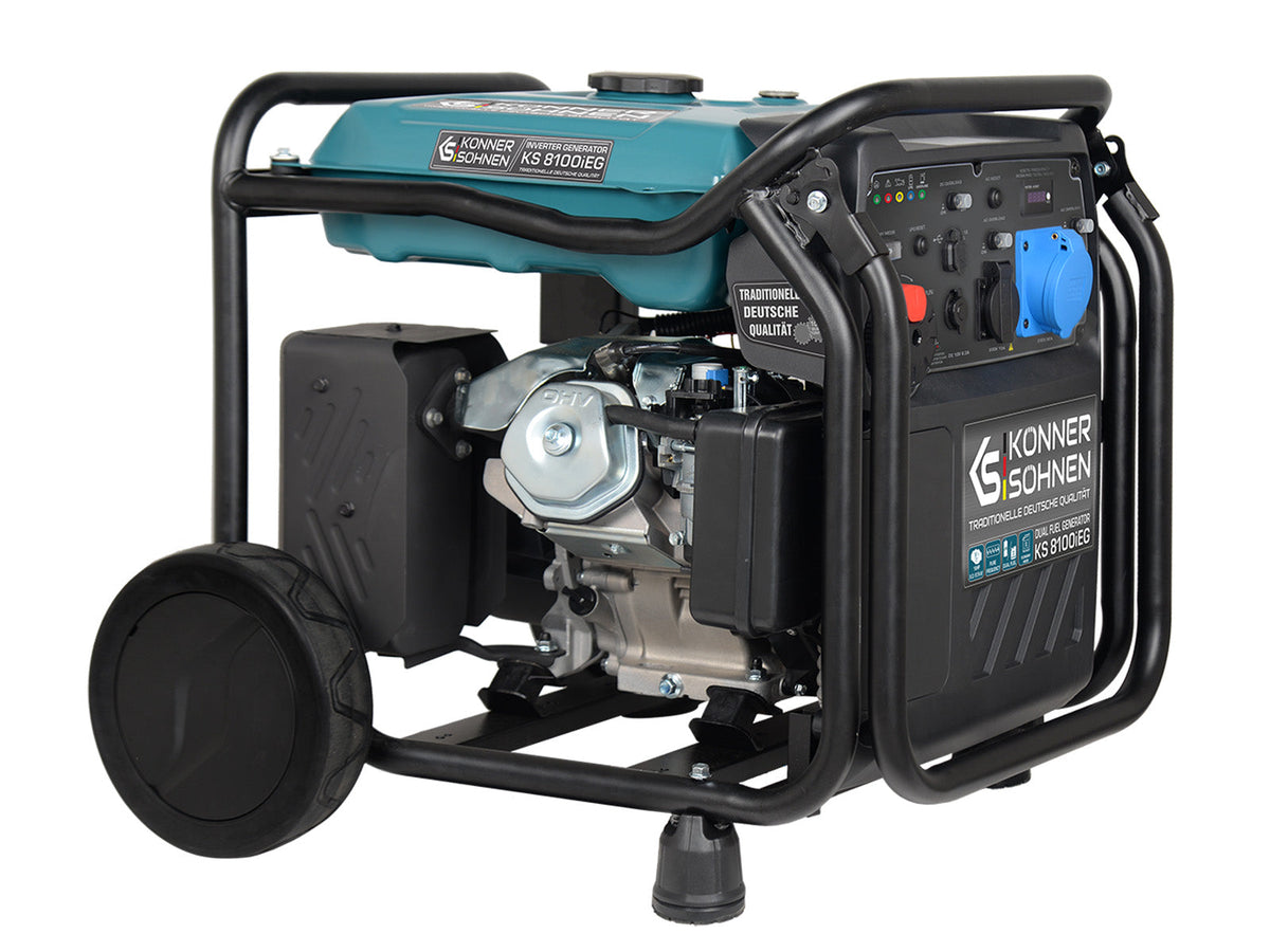 Könner & Söhnen KS8100iEG Dual Fuel Inverter generator
