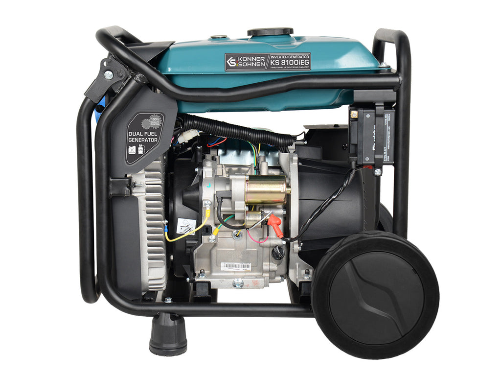 Könner & Söhnen KS8100iEG Dual Fuel Inverter generator