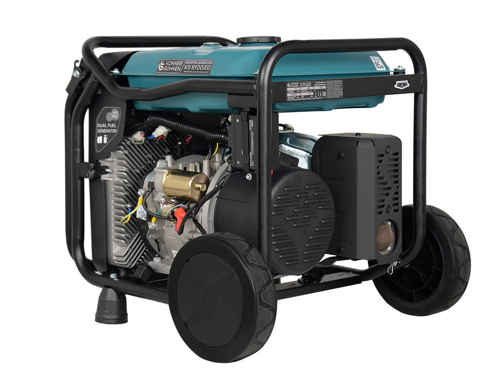 Könner & Söhnen KS8100iEG Dual Fuel Inverter generator